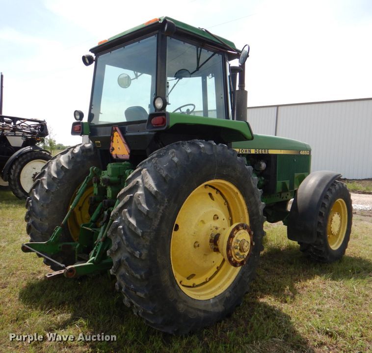 image for item KP9082 1988 John Deere 4650  MFWD tractor