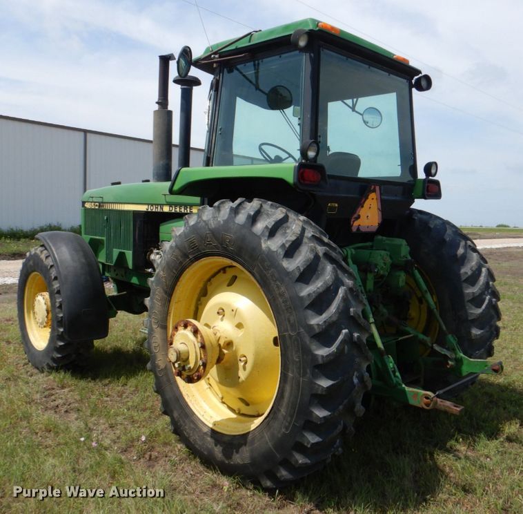 image for item KP9082 1988 John Deere 4650  MFWD tractor
