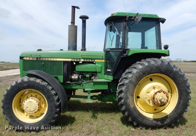 image for item KP9082 1988 John Deere 4650  MFWD tractor