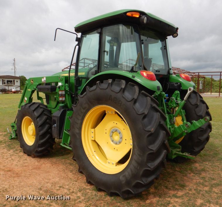 image for item KP9158 2018 John Deere 6105E  MFWD tractor