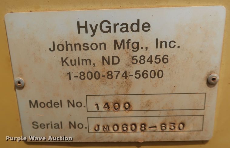 image for item KR9856 Johnson HyGrade 1400  scraper