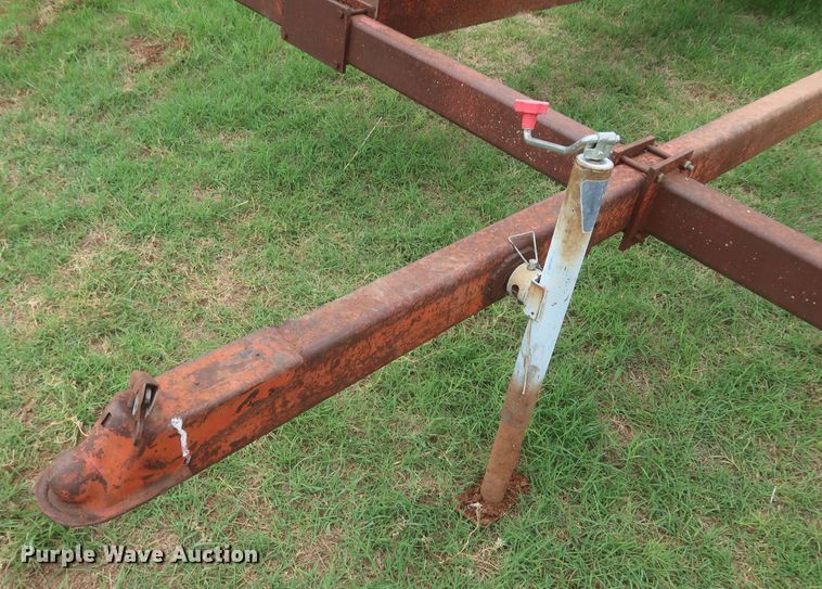 image for item KR9867 Shop built  swather trailer