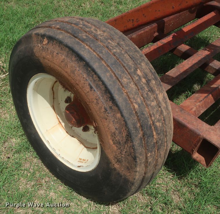 image for item KR9867 Shop built  swather trailer