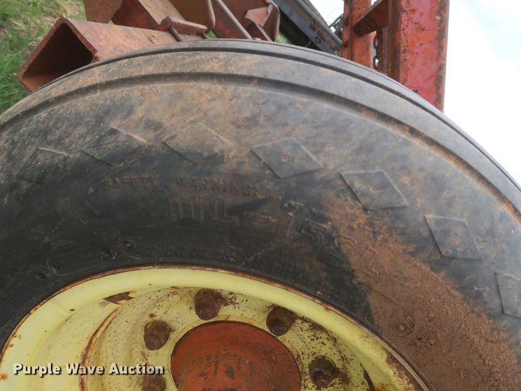 image for item KR9867 Shop built  swather trailer