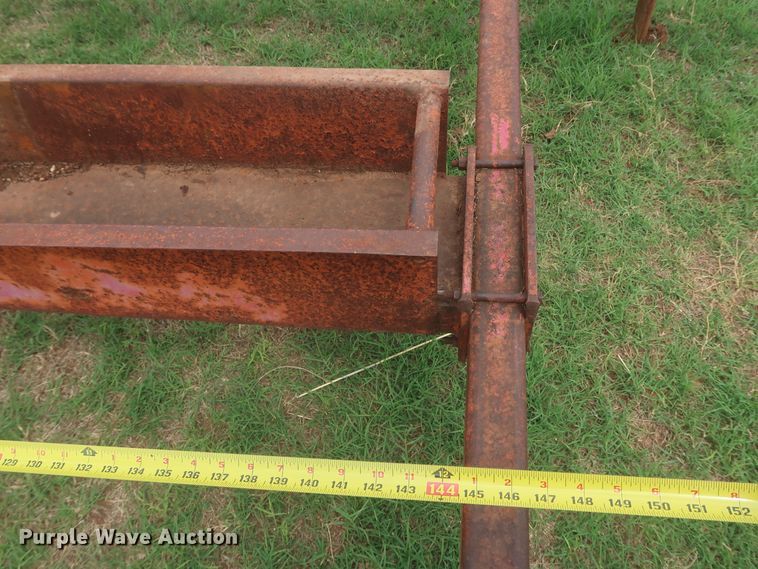 image for item KR9867 Shop built  swather trailer