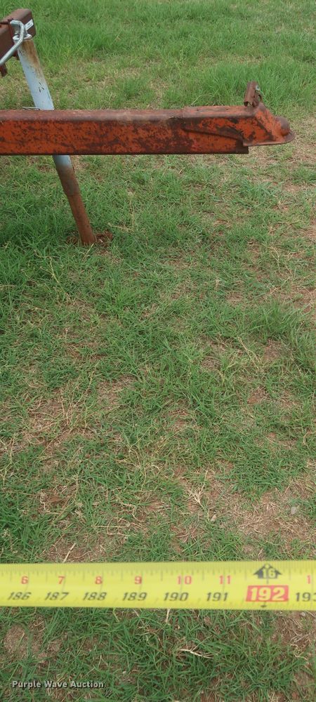 image for item KR9867 Shop built  swather trailer