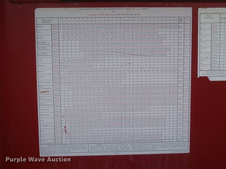 image for item KR9873 International 5100  grain drill