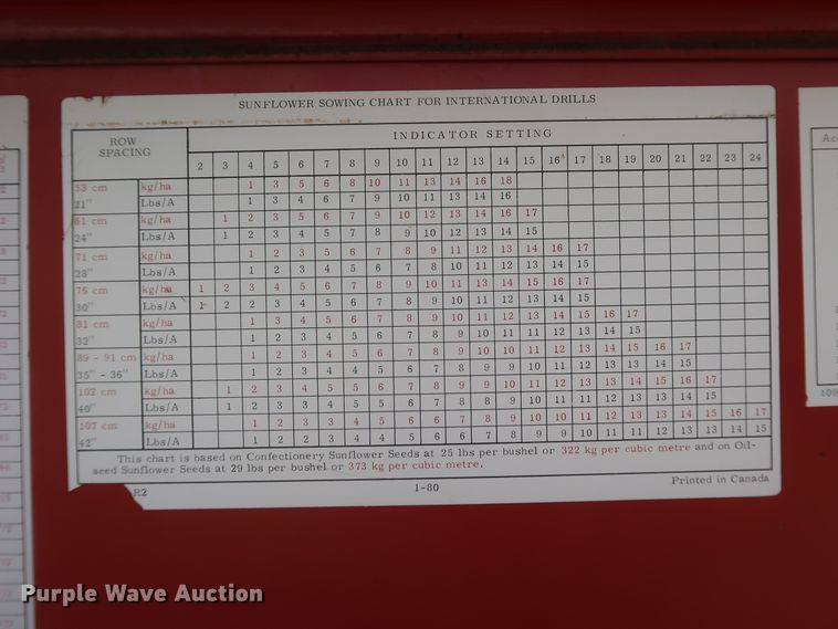 image for item KR9873 International 5100  grain drill