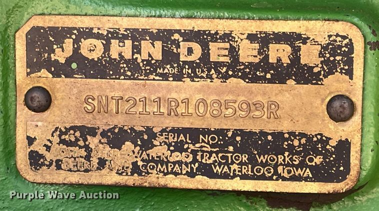 image for item MJ9707 1965 John Deere 4020  tractor