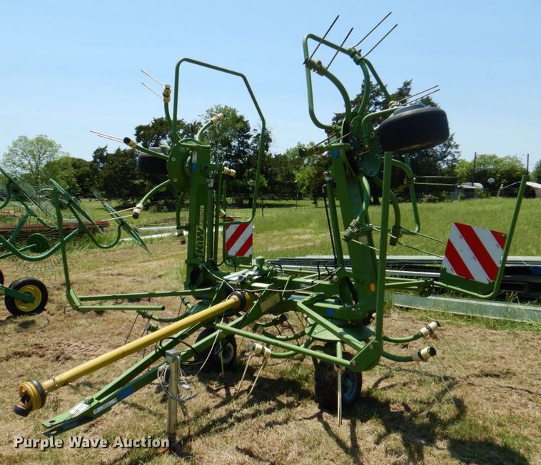 image for item MK9565 2012 Krone KW 5.52/4X7T  rotary hay tedder