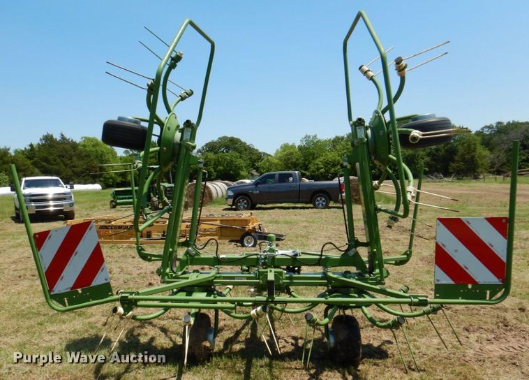 image for item MK9565 2012 Krone KW 5.52/4X7T  rotary hay tedder