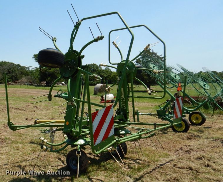 image for item MK9565 2012 Krone KW 5.52/4X7T  rotary hay tedder
