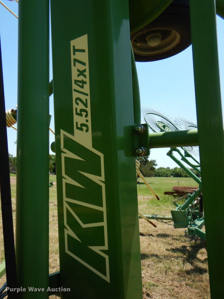 image for item MK9565 2012 Krone KW 5.52/4X7T  rotary hay tedder