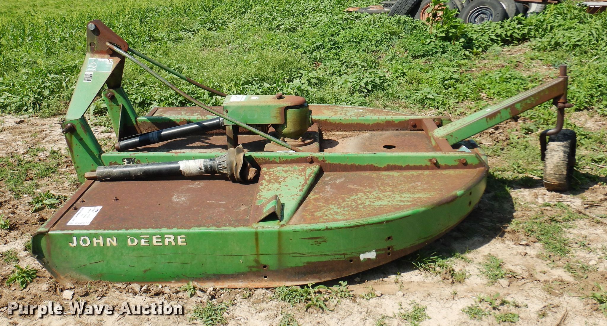 John Deere 709 rotary mower in Atlanta, KS Item DK0921 sold Purple Wave