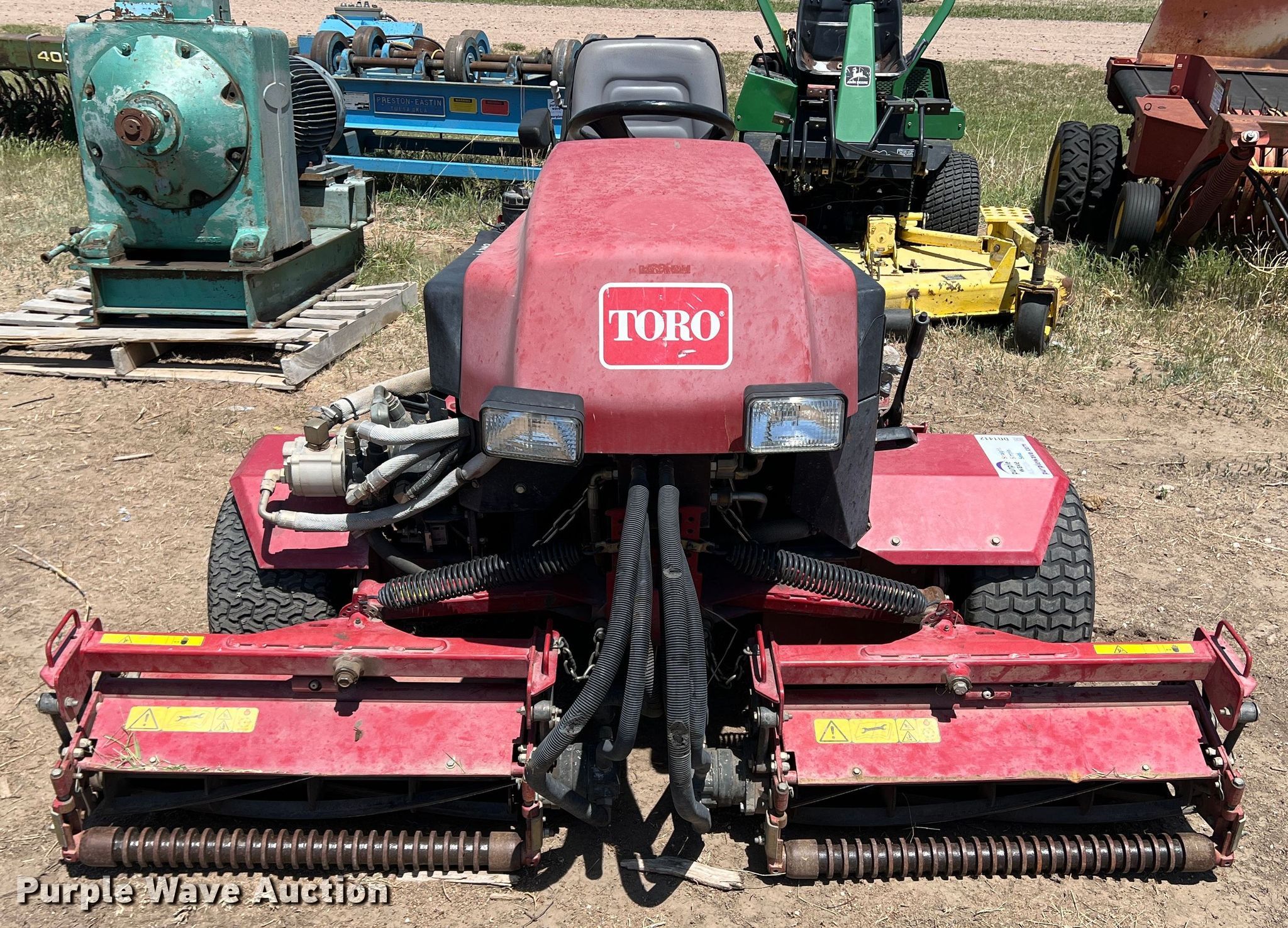 Toro Reelmaster 2300D reel mower in Sublette, KS Item DR1412 sold Purple Wave
