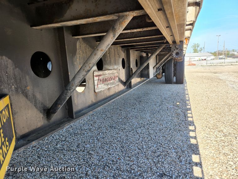 image for item DI1205 2007 Transcraft DTL-2100 RS2  drop deck trailer