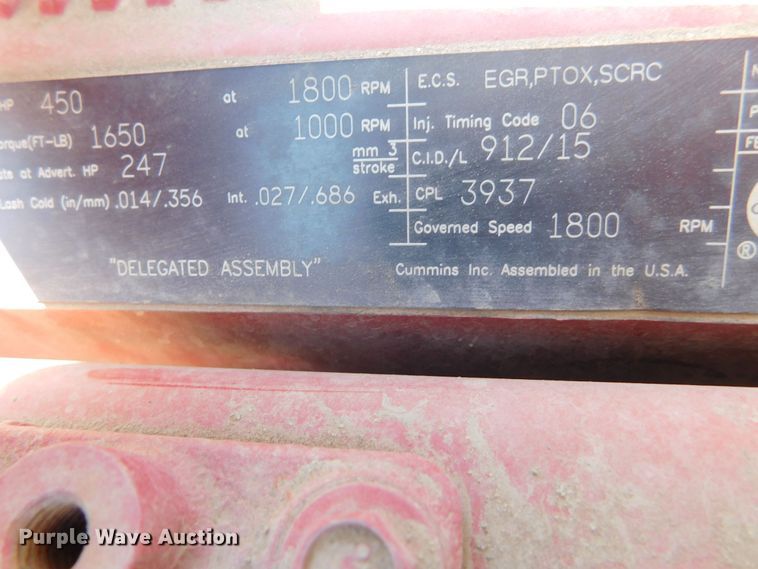 image for item DJ7643 2014 Peterbilt 367  semi truck