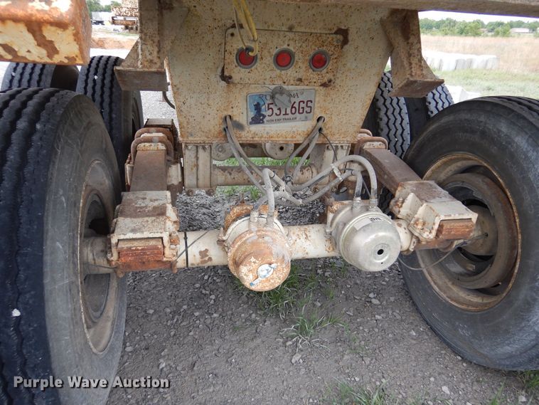 image for item DK0898 2006 CTS  end dump trailer