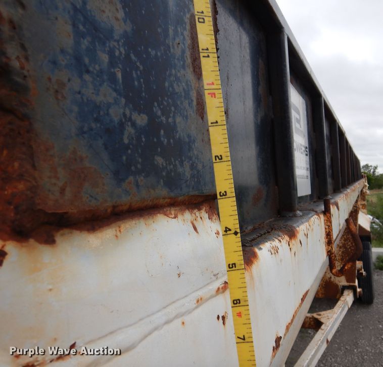 image for item DK0898 2006 CTS  end dump trailer