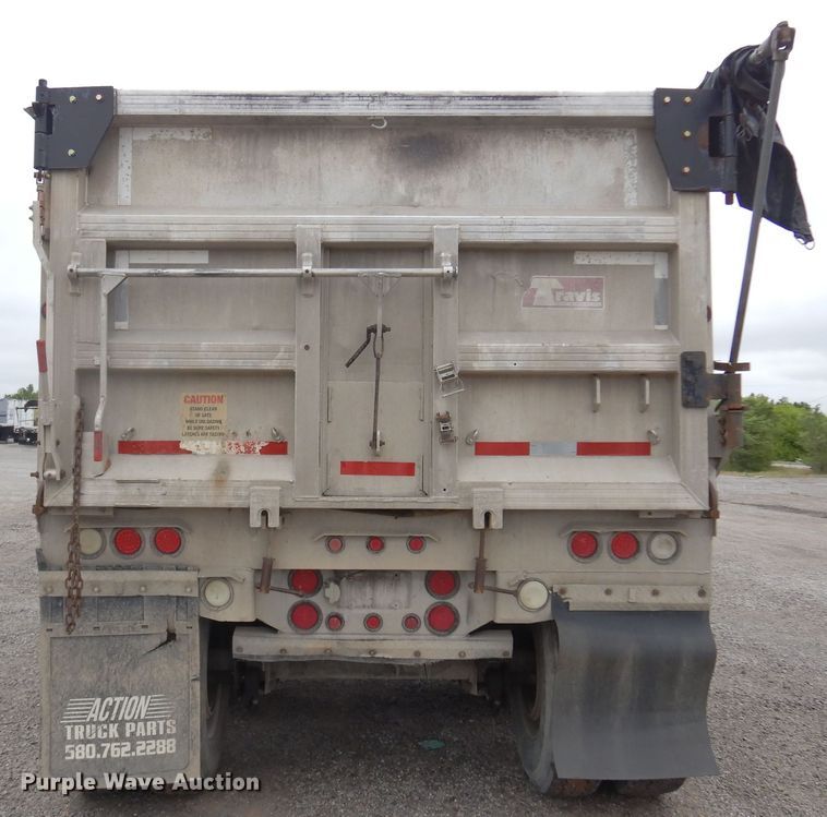 image for item DK0899 2010 Travis  end dump trailer