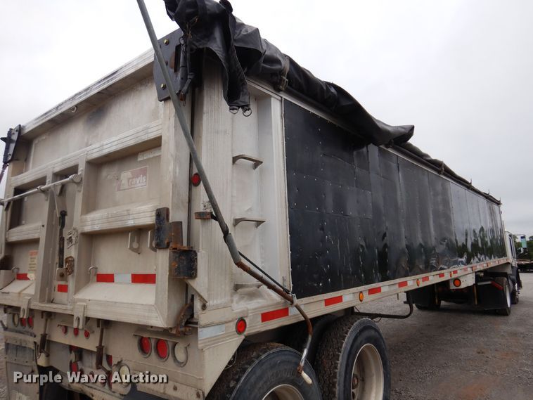 image for item DK0899 2010 Travis  end dump trailer