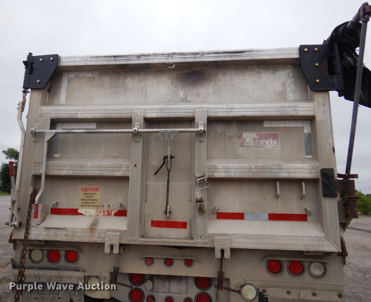 image for item DK0899 2010 Travis  end dump trailer