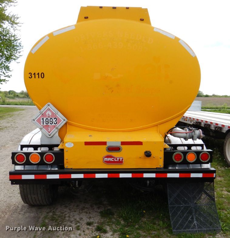 image for item DK1998 2014 Mac LTT Inc  tank trailer