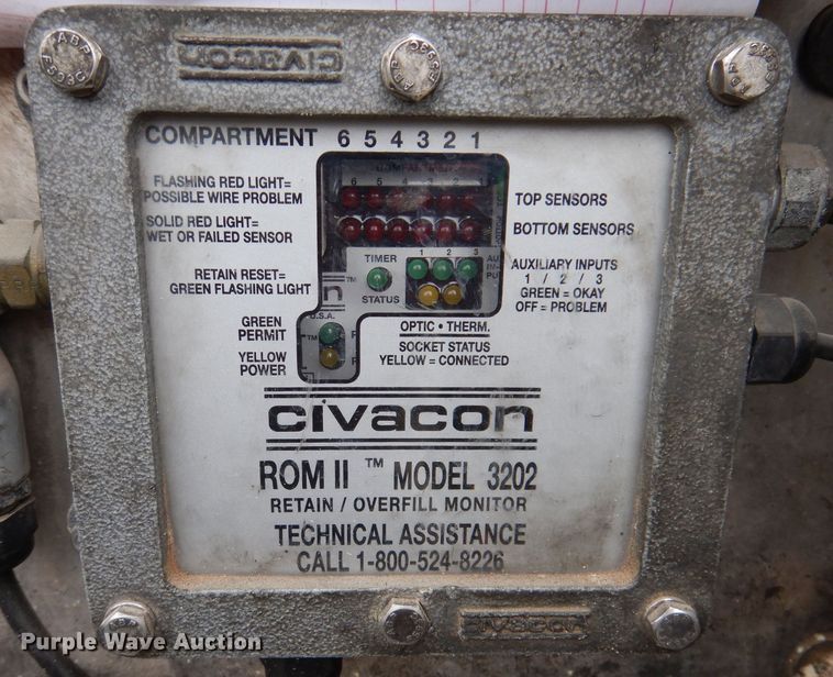 image for item DK1998 2014 Mac LTT Inc  tank trailer