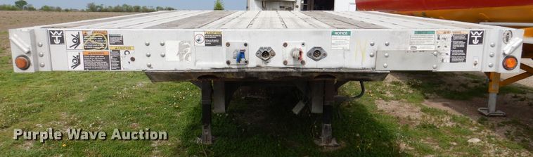 image for item DK1999 2006 Wilson Roadbrute  drop deck trailer