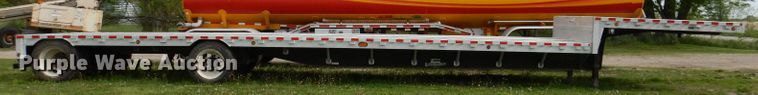 image for item DK1999 2006 Wilson Roadbrute  drop deck trailer