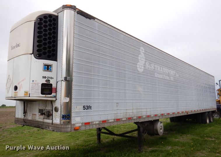 image for item DK2000 2003 Great Dane 7811TZ-1A 53  refrigerated van trailer