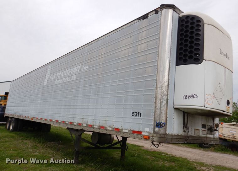 image for item DK2000 2003 Great Dane 7811TZ-1A 53  refrigerated van trailer