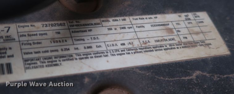 image for item DK3684 2015 Kenworth T370  utility / service truck