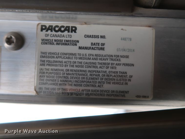 image for item DK3684 2015 Kenworth T370  utility / service truck