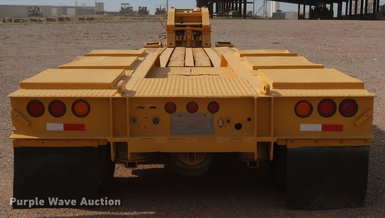 image for item DK3686 2002 Eager Beaver 55GSL  lowboy equipment trailer