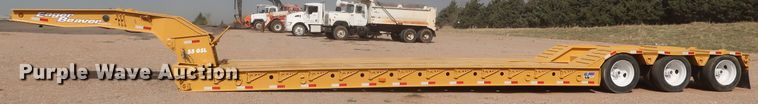 image for item DK3686 2002 Eager Beaver 55GSL  lowboy equipment trailer
