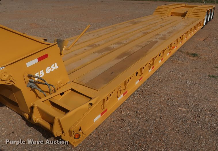 image for item DK3686 2002 Eager Beaver 55GSL  lowboy equipment trailer