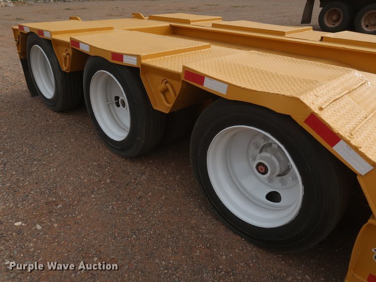 image for item DK3686 2002 Eager Beaver 55GSL  lowboy equipment trailer