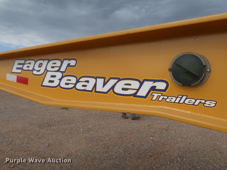 image for item DK3686 2002 Eager Beaver 55GSL  lowboy equipment trailer