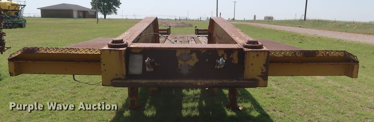 image for item DK3721 1981 Chancey LBT3540  equipment trailer