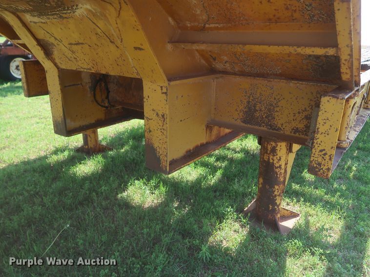 image for item DK3721 1981 Chancey LBT3540  equipment trailer