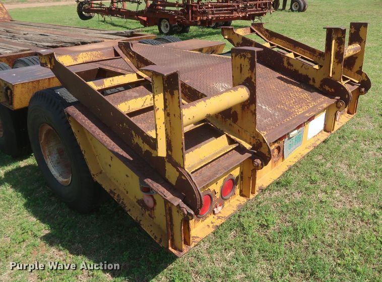 image for item DK3721 1981 Chancey LBT3540  equipment trailer