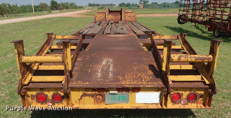image for item DK3721 1981 Chancey LBT3540  equipment trailer
