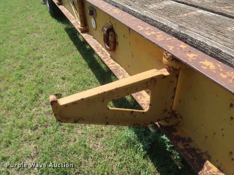 image for item DK3721 1981 Chancey LBT3540  equipment trailer