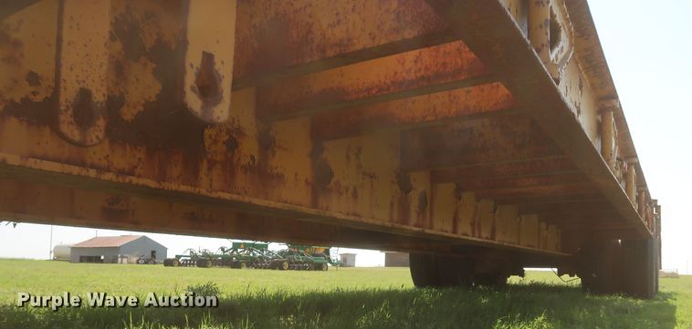 image for item DK3721 1981 Chancey LBT3540  equipment trailer