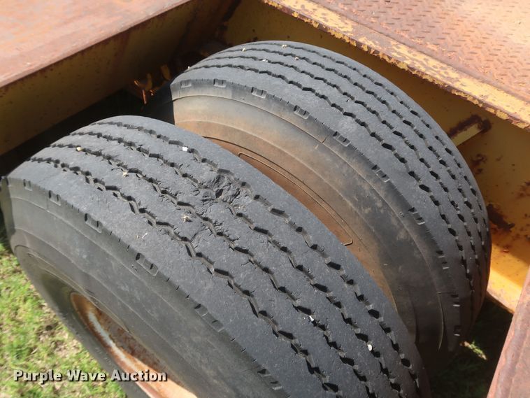 image for item DK3721 1981 Chancey LBT3540  equipment trailer