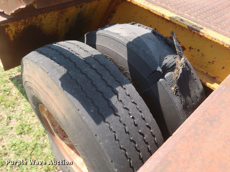 image for item DK3721 1981 Chancey LBT3540  equipment trailer