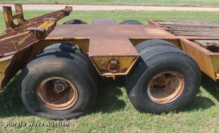 image for item DK3721 1981 Chancey LBT3540  equipment trailer