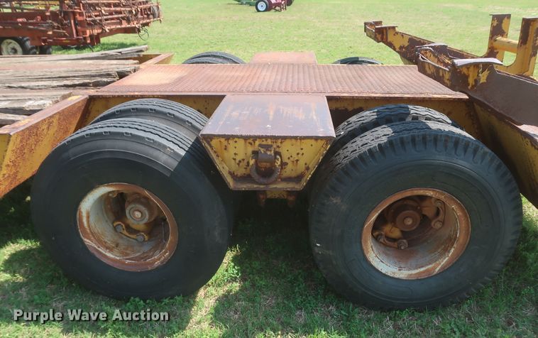 image for item DK3721 1981 Chancey LBT3540  equipment trailer