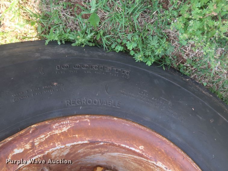 image for item DK3721 1981 Chancey LBT3540  equipment trailer